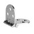 80*30mm Zinc Alloy Round Edge Sewing Machine Folding Table Furniture Flip Tray Hinge Silver