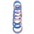 8Pcs Luggage Suitcase Wheels Cover Carry On Silicone Silent Noise Reduction Protector Type 4