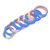 8Pcs Luggage Suitcase Wheels Cover Carry On Silicone Silent Noise Reduction Protector Type 4