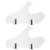 Lightsaber Wall Mounted Rack Transparent Lightsaber Wall Mount Display Stand Bracket