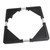 Adjustable Refrigerator Stand with 4 Locking Wheels Reduce Noise Furniture Dolly Mobile Roller for Dryer Washing Machine