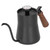 Coffee Pot 650ml Stainless Steel Long Narrow Spout Coffee Kettle with ThermometerBlack