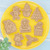 8 Pcs/Set DIY Christmas Biscuit Mould Cartoon Cutter 3D Biscuits Mold Plastic Baking Mould  Decorating Tools