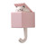 Cute Animal Hook Adhesive Wall Mount Cartoon Hook 3.3lb Bearing Capacity Coat Hook Multipurpose Key Hook for Entryway Hallway Roseate Cat