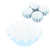 100PCS Flower Shaped Muffin Cupcake Cases Dessert Cake Baking Cup Baking Moulds Birthday Party DecorSky Blue