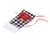 Square Grid Design Wine Bottle Cover Wine Bottle Sweater Bag for Home Christmas Party Home BarBlack White Grid