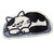 Bathroom Rug Mat Cute Simple Quick Drying Prevent Slipping Shower Carpets for Hotel and Home Lying Down Cat 40x60cm/15.7x23.6in Imitation Cashmere