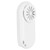 Clip On Fan Mini Portable White Quiet USB Charging Cooling Equipment for Outdoor Sports