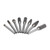 8pcs Tungsten Carbide Burr Bits Dia 6mm Rotary File Set for Wood Carving Metal Working