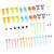 50 PCS Home Cartoon Fruit Fork Innovative Cute Animal Shape Plastic Children Bento Fruit Fork Set