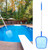 Swimming Pool Cleaning Tools Pool Leaf Rake Net Cleaning Skimmer with Rod Cleaning Accessories
