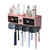 Toothbrush Shelf Punch Free Wall Mounted Mouthwash Cup Holder Toilet Storage Rack Pink 4 Cups