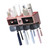 Toothbrush Shelf Punch Free Wall Mounted Mouthwash Cup Holder Toilet Storage Rack Pink 4 Cups