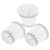 3PCS Modern Fabric Lamp Shade E14 Clip On Lampshade for Candle Chandelier Hotel KTV Decor