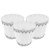 3PCS Modern Fabric Lamp Shade E14 Clip On Lampshade for Candle Chandelier Hotel KTV Decor
