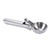 Ice Cream Scoop Stainless Steel Frosted Easy to Clean Thickened Large Caliber Ice Cream Ball Scooper for Cookie Dough L 19x5.6x3cm / 7.5x2.2x1.2in