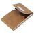 Metal Wallet Proof Credit Card Holder Case Pocket (Brown)