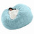 Home Sponge Bed Bean Bag Chair Cover Slipcover Double Bedroom Balcony Large Couch Round Soft Fluffy  Cover No Fillings Only Cover