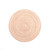 4PCS Round Coaster Set Scalding Heat Insulation Dish Mats Woven Decorative Dining Table Bowl Mat Khaki Diameter 30cm / 11.8in