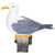 Seagull Figurine Decorations Cute Appearance Vivid Lifelike Exquisite Workmanship Nautical Decor for Home Decor Gifts