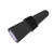 Wine Bottle Stopper Food Grade Silicone Stainless Steel 6.1x2.35cm Decorative Practical Reusable Wine Corks for Decoration Black