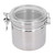 Stainless Steel Sealed Can Food Storage Container Airtight Canister for Dried Fruit Milk Powder Tea Medium 1300ml