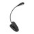 Clip On Light Black 9 Level 7 Lamps Foldable Flexible Gooseneck USB Rechargeable LED Clip Table Reading Lamp