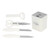5 Pcs Kitchen Knife Set Stainless Steel Kitchen Fruit Knife Set with Storage Base Kitchen Gadgets for BBQ Patio Picnic