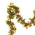 Artificial Roses Foliage Garland Hanging Guide Plastic Flower Vine Suspended Ceiling Decoration Champagne