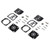 2 Set Lawn Mower Repair Gasket Diaphragm Kits for Stihl HS45 FS55 BG45 MM55 for Zama C1Q S69A S70 71 73 79 93 95 97 for RB 100