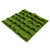36 Pockets Hanging Garden Planting Bags Outdoor Wall Vertical Greening Planter Green