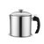 Stainless Steel Oil Strainer and Container Oil Storage Pot with Dust Proof Lid for Kitchen Cooking Frying Oil