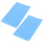 2Packs Disposable NonWoven Rag Washing Dish Towel Kitchen Cleaning Cloth Wiping Rag(Blue )