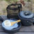 Camping Cookware Set Campfire Cooking Utensils Folding Cookset Portable Outdoor Hiking Backpacking Pot Pan Bowls Spoon Mesh Carry Bag Dishcloth