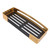 Antique Bathroom Shelves European Style Rustproof Aluminum Wall Bathroom Shelf Rustproof Floating Wall Shelf with 2 Hooks