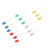 100pcs 5mm LED Diodes Red Green Yellow Blue White Light Emitting Diodes for Appliance DIY Science Project