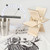 2020 Unique DIY Wood Calendar Geometric Three Dimensional Desk Calendar Home Office Ornament(Khaki )