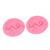 2PCS Fondant Silicone Mold Food Grade Safe Odorless Soft DIY Cake Decorating Mold for Crafting Projects Type 3