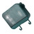 Soap Holder Punch Free Wall Mounted Durable PP Double Layer Double Hook Design Soap Storage Box for Bathroom Green