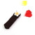 Table Legs Socks Double Knitted Chair Stool Legs Socks Thickened Wear Resistant Furniture Silent Cover Floor Protector Cuffed Brown