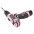 12V Electric Screwdriver Rechargeable Cordless Compact Drill Driver Hand Tools for Home US Plug