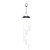 Solar Wind Chimes Automatic Photosensitive Design Little Angel Shape Outdoor Waterproof LED Color Changing Lights