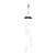 Solar Wind Chimes Automatic Photosensitive Design Little Angel Shape Outdoor Waterproof LED Color Changing Lights