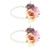 2Pcs/Bag Bridesmaid Wrist Flower Artificial Hand Flower for Wedding Anniversary Cocktail PartyPurple