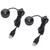 2PCS Mini LED Spotlights Indoor Aluminum USB 5V Round LED Accent Light for Pictures Artwork Jewelry Showcase Display Cabinet Warm
