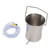 Coffee Enema Kit Waist Shape Stainless Steel Enema Bucket Kit for Cleansing Detox Enemas