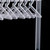 Earring Organizer Stand Compact Clear Acrylic Jewelry Hanging Display Rack for Necklace Stud Earrings Type 2