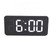 LED Digital Alarm Clock USB Charging Mirror Clock with 4 Function Keys and 2 Time Mode Options