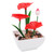 Desktop Fountain Ornament Indoor Small DIY Tabletop Circulating Waterfall Decoration for Office Living Room UK Plug 220-240V