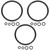 15PCS Food Grade Silicone Keg Sealing Gasket ORing Home Brew Beer Keg Lid O Ring Replacement Set